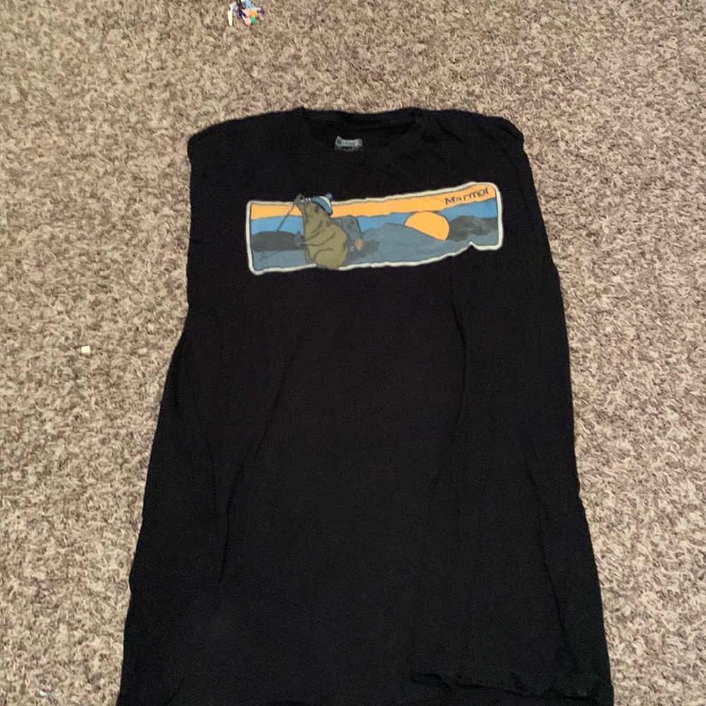 Mens marmot long sleeve tee